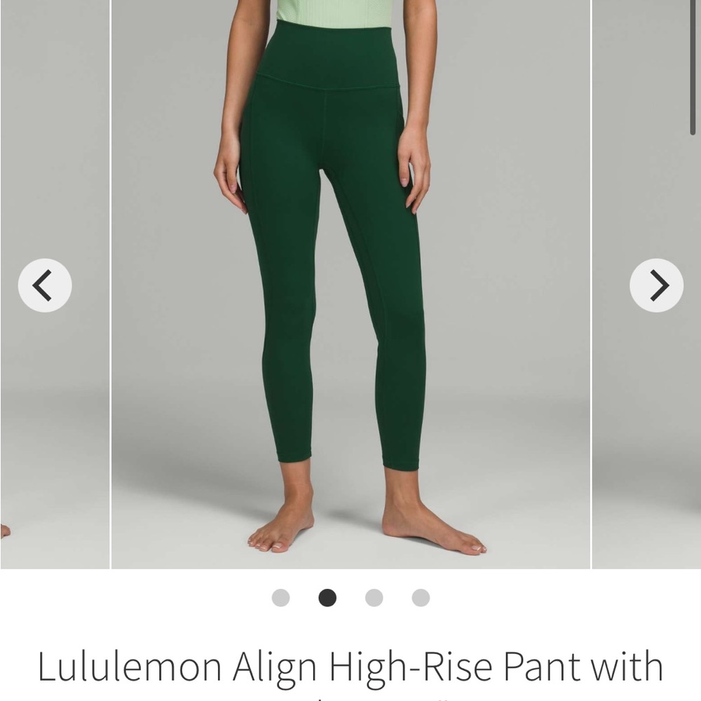 Lululemon align pocket leggings